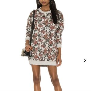 Lovers + Friends Ollie Sweatshirt Dress NWT
